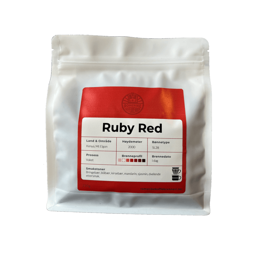 Ruby red